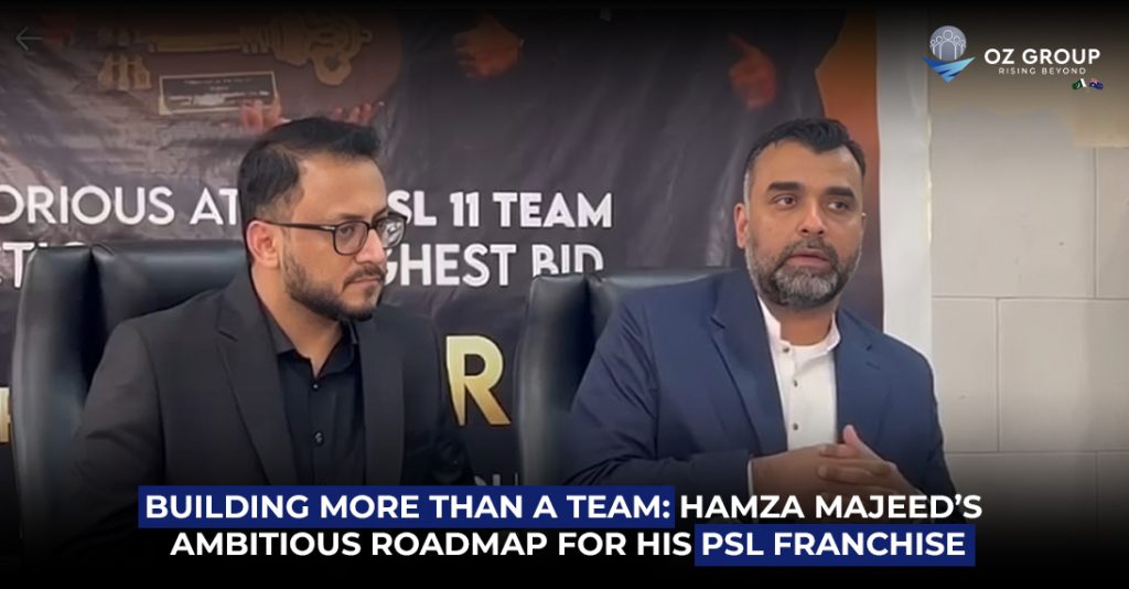Hamza Majeed’s Ambitious Roadmap for His PSL Franchise